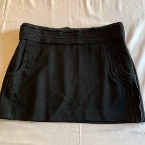 DVF Diane Von Furstenberg Black Mini Skirt - 10